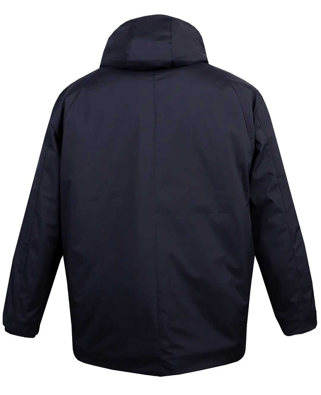 Büyük Beden Kapüşonlu Softshell Mont Astarlı-Lacivert
