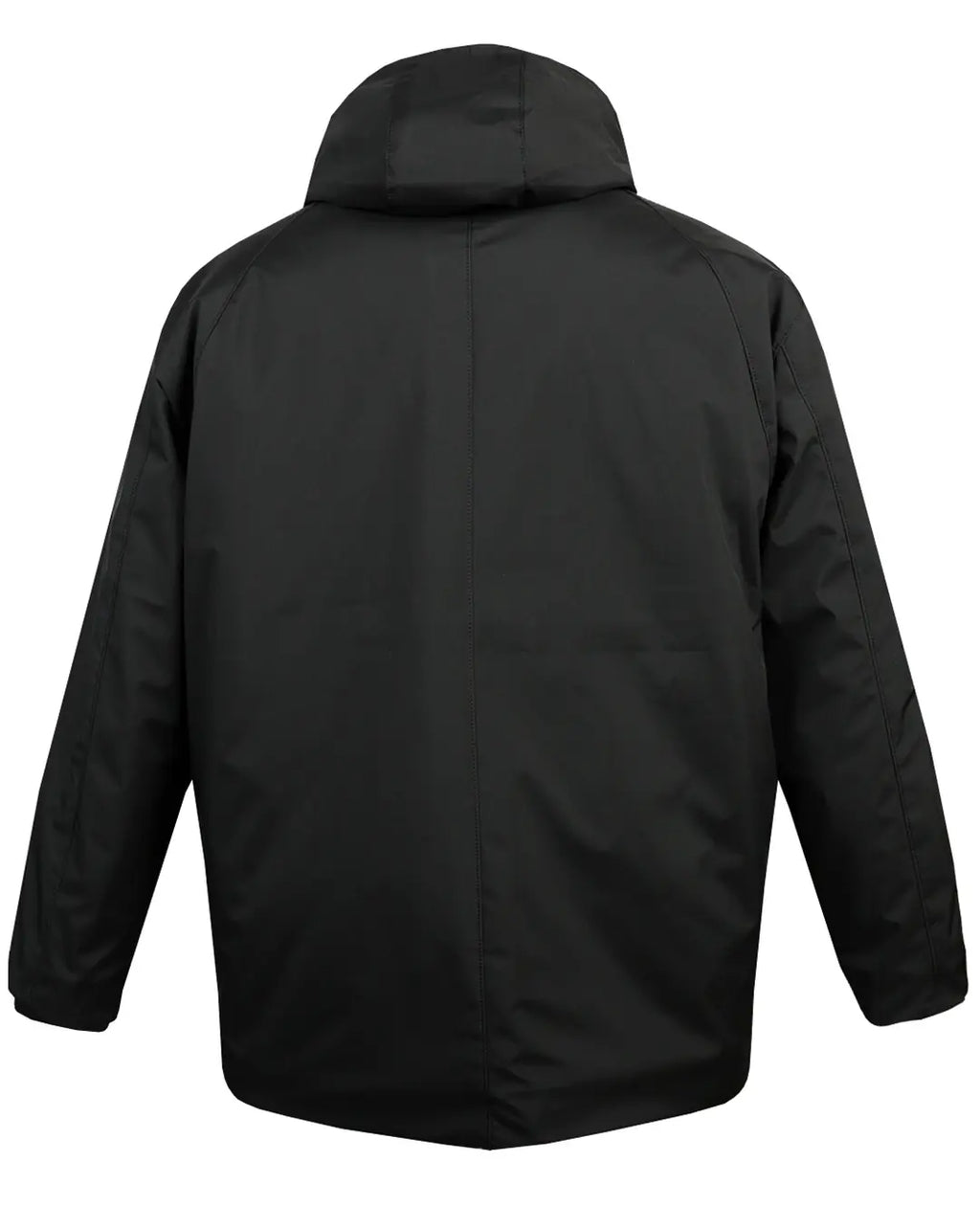 Büyük Beden Kapüşonlu Softshell Mont Astarlı-Siyah
